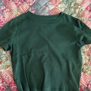 Hollister Kids Forest Green Tee